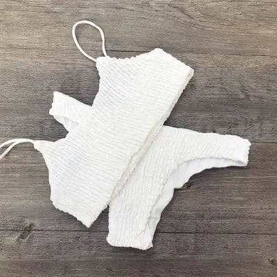Load image into Gallery viewer, 2017 Sexy Ruffled Triangle Bikini Swimwear
