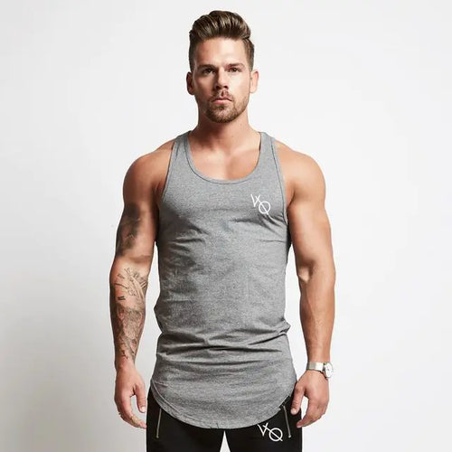 Load image into Gallery viewer, Men&#39;s Cotton Sleeveless Gym Fitness Training Vest
