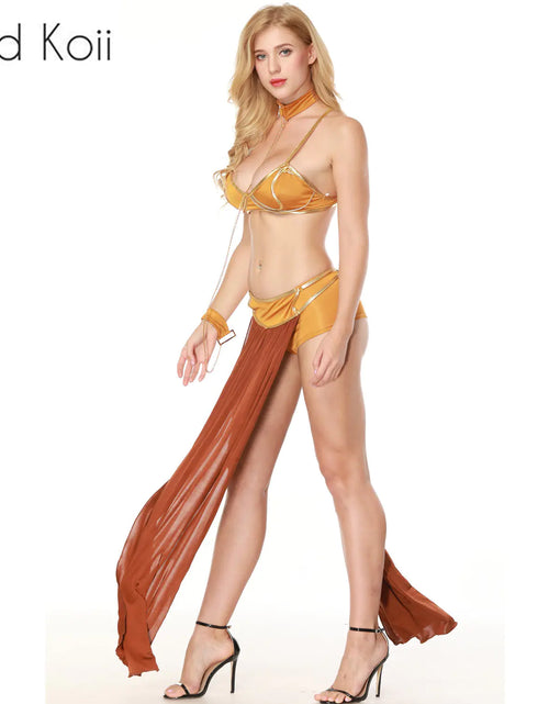 Load image into Gallery viewer, Sleepwear, Arabic Lingerie, Halloween Maxi Dress
