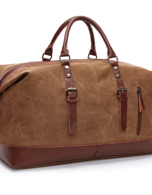 Load image into Gallery viewer, Retro Canvas Tote Bag for Men - Large Capacity Travel Bag
