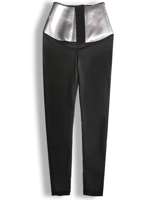 Cargar imagen en el visor de la galería, Pantalones de entrenamiento térmicos moldeadores de talle alto para mujer
