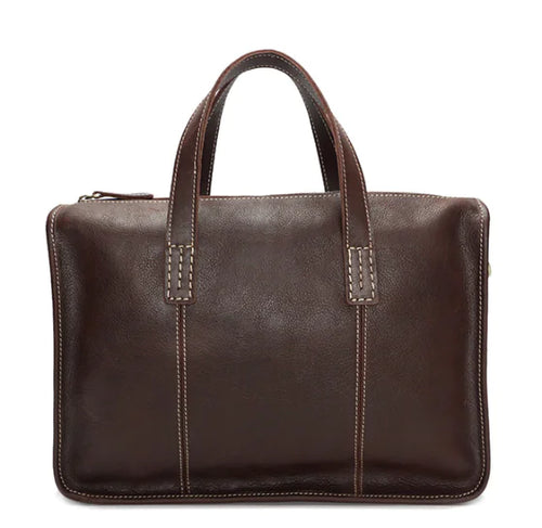 Load image into Gallery viewer, Vintage Leather Messenger Bag for Men
