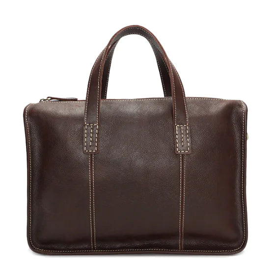 Vintage Leather Messenger Bag for Men