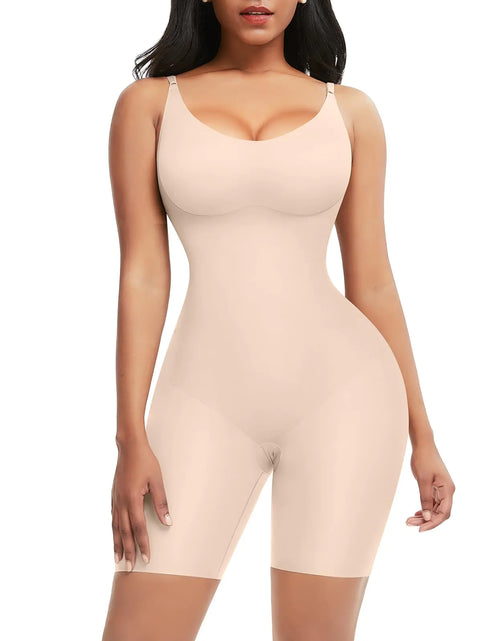Load image into Gallery viewer, FeelinGirl Bodysuit for Women Tummy Control Body Shaper High Waist Slimming Full Shapewear Skin L
