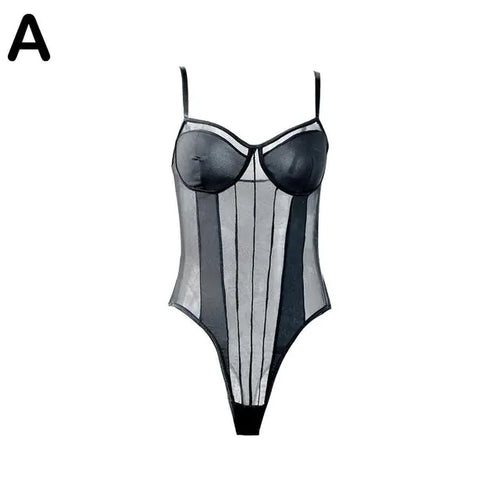 Load image into Gallery viewer, Deep V-Neck Adjustable Strap Shapewear Bodysuit
