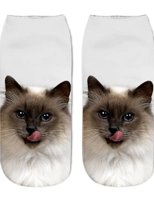 Load image into Gallery viewer, Cat Print Socks - Unique Design Socks
