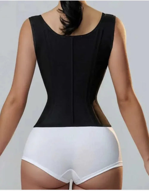 Load image into Gallery viewer, Retro Shapewear Top with Zipper
