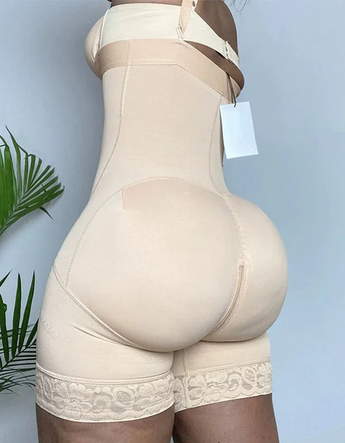 Load image into Gallery viewer, One-Piece Plus Size Shapewear Bodysuit with Zipper &amp; Butt-Lift

