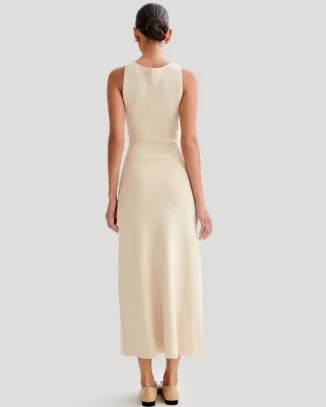 Load image into Gallery viewer, Elegant Knitted Sleeveless Long Dresses
