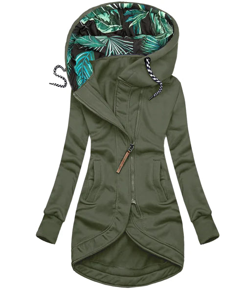 Load image into Gallery viewer, Solid Color Hooded Jacket

