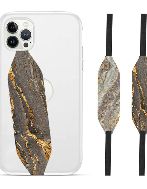 Cargar imagen en el visor de la galería, Correas Intercambiables Agarre Universal Personalizable para Teléfono | Correa de Mano Reversible para Fundas de Teléfono como Soporte de Lazo para Teléfono | Manejo Seguro con Correa Cómoda para Teléfono - Cuarzo
