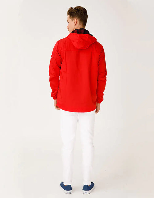 Load image into Gallery viewer, Anemoss Red Mens Rain Jacket
