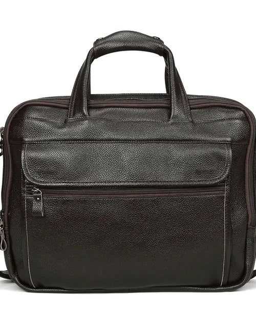 Load image into Gallery viewer, Leather Messenger Bag for Men
