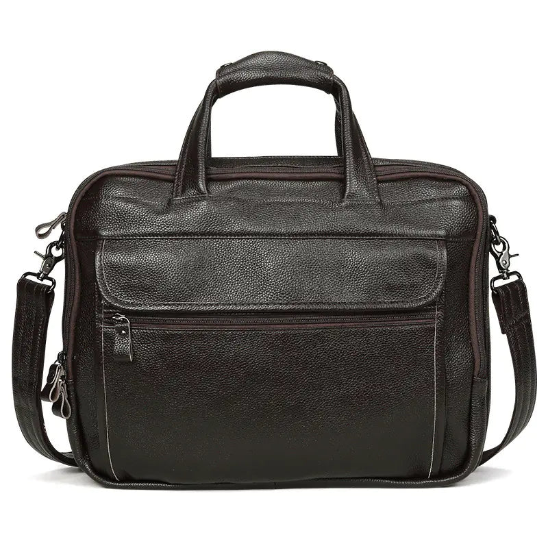 Leather Messenger Bag for Men