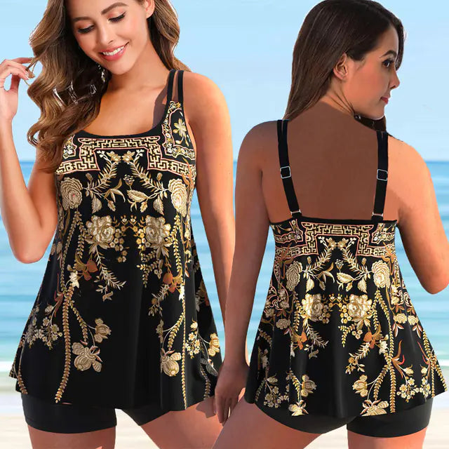 Slim Fit Casual Women's Swimwear - Fashion & Comfort