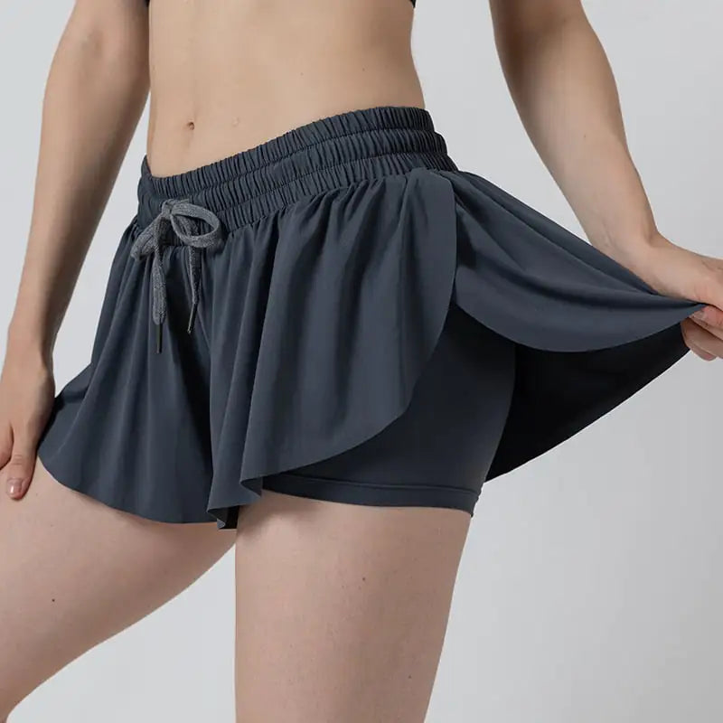 Yoga Running Fitness Tennis Culottes Outfit