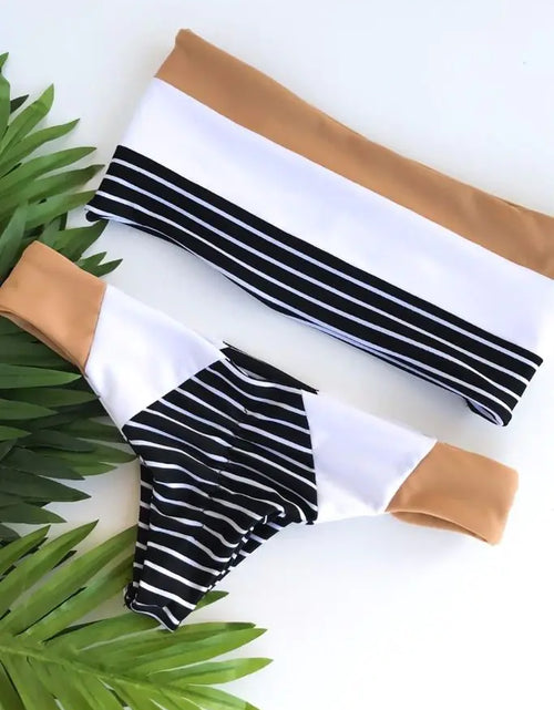 Load image into Gallery viewer, Color Block Swimwear and Bikini Collection
