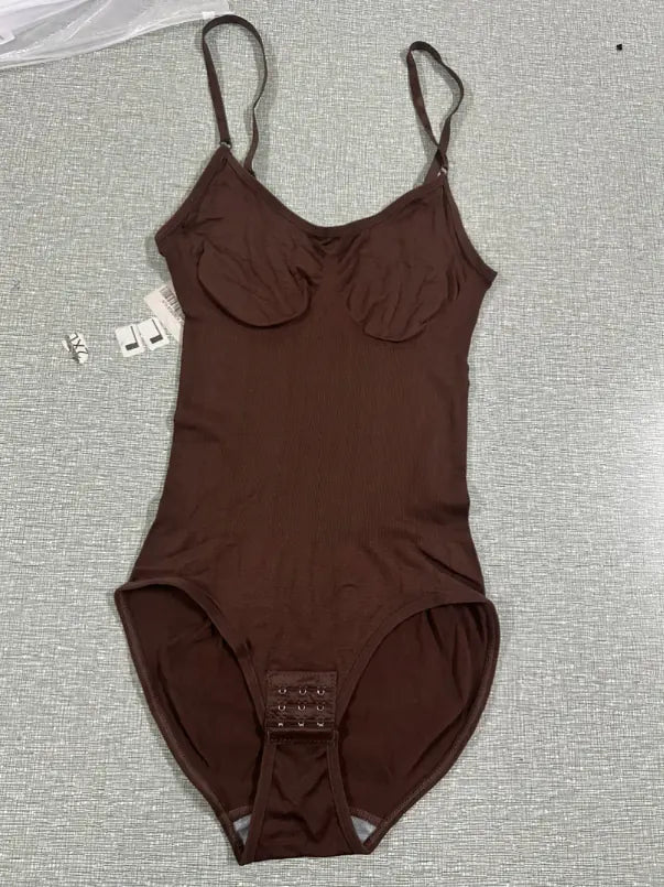 Plus Size Women's Stretch Shapewear Bodysuit