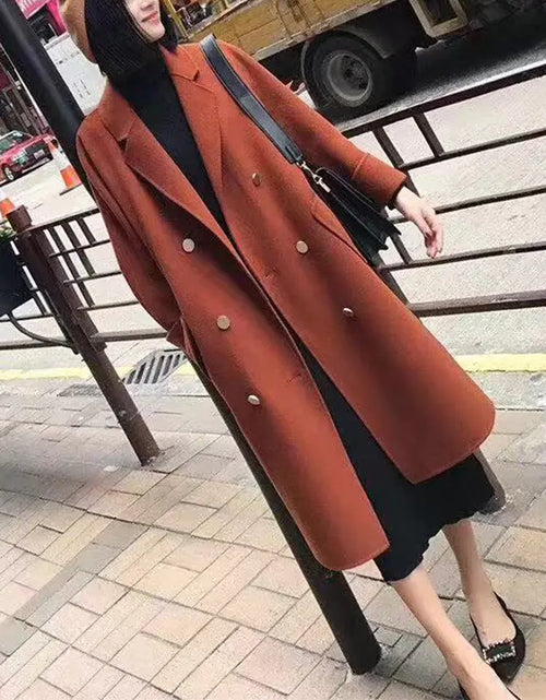 Load image into Gallery viewer, Woolen Coat Jacket
