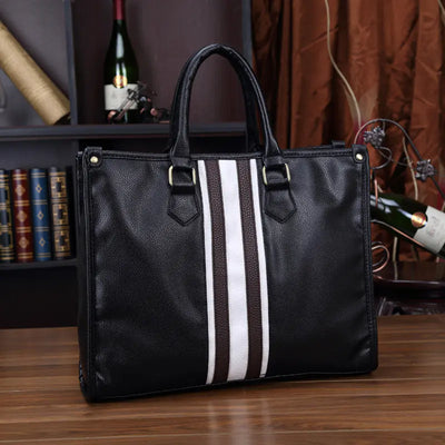 Minimalist Business Casual Leather Bag for Men