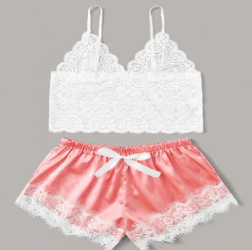 Load image into Gallery viewer, Lace Lingerie Set for Seductive Bedroom Wear

