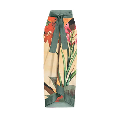 Wholesale Retro One-Piece Slimming Swimwear