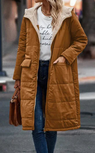 Load image into Gallery viewer, Simple Stitch Hooded Jacket
