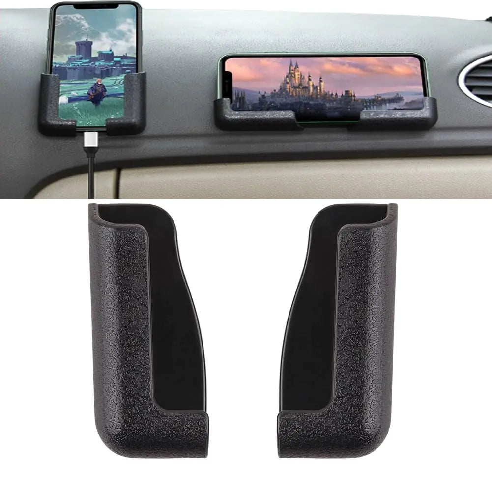 Leheybia 1 soporte para teléfono de coche, soporte de navegación para teléfono móvil, soporte adhesivo para salpicadero, soporte para teléfono de coche para todos los teléfonos móviles de espesor