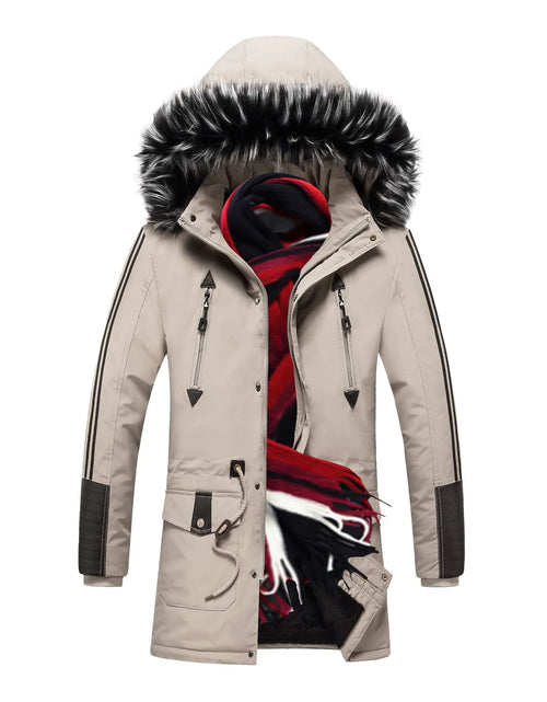 Load image into Gallery viewer, Hooded Warm Cotton Jacket
