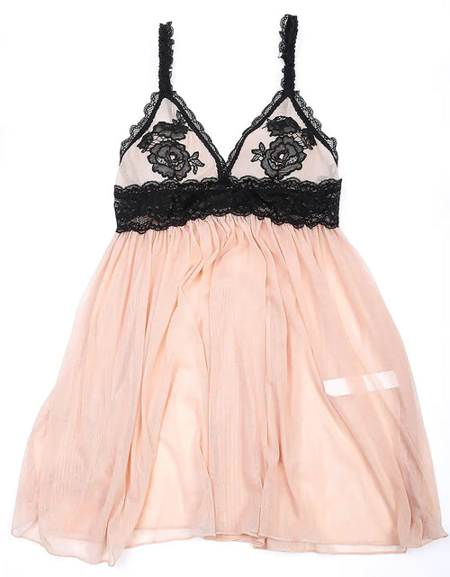 Load image into Gallery viewer, Lingerie Set with Slip Dress and Sleepwear
