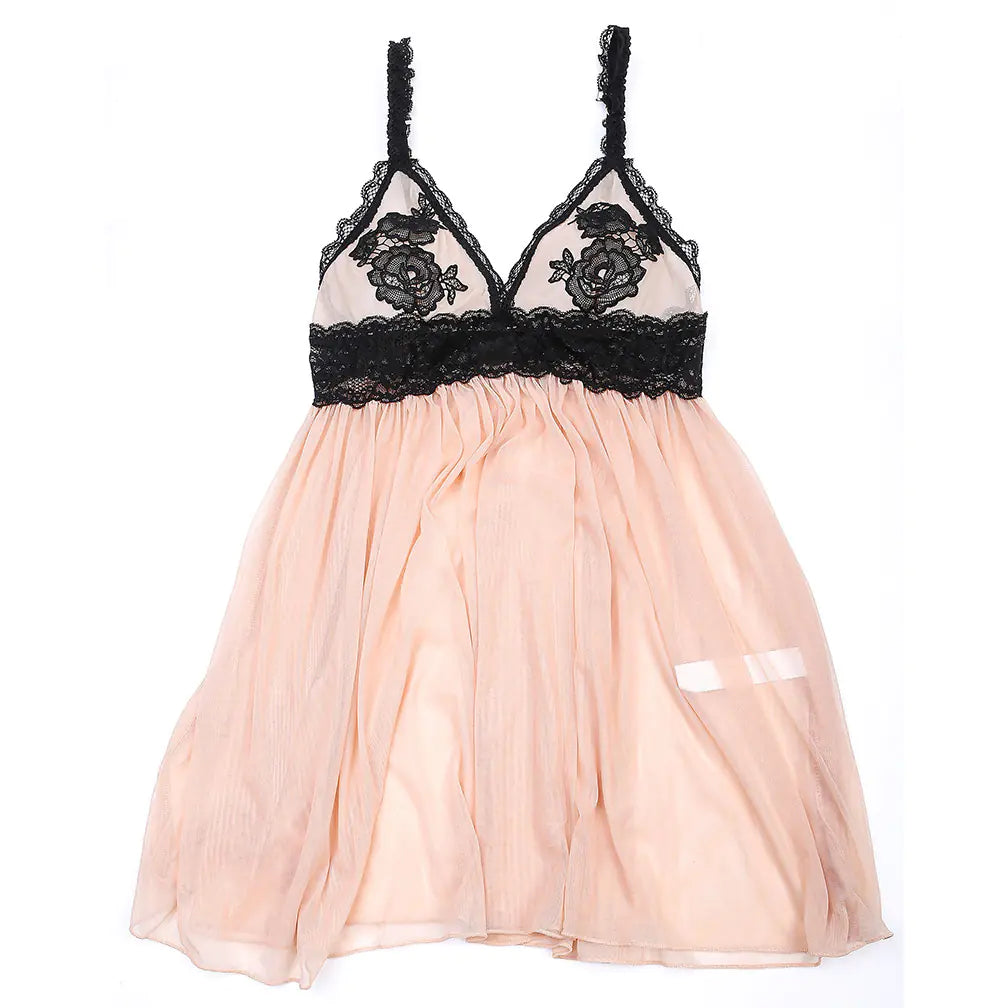 Lingerie Set with Slip Dress and Sleepwear