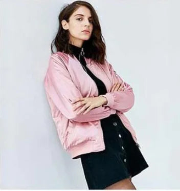 Load image into Gallery viewer, Women&#39;s Casual Baseball Jacket
