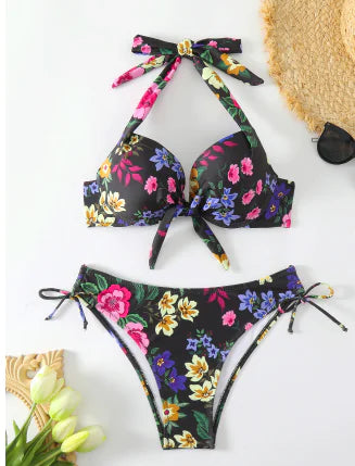 Load image into Gallery viewer, &quot;Two-Piece Bikini Set - Sexy Swimwear&quot;
