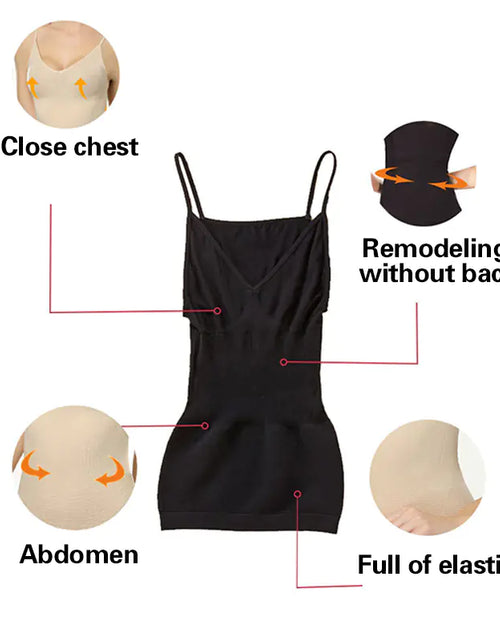 Charger l'image dans la visionneuse de galerie, Maillot de corps gainant en mousse à mémoire de forme pour femmes
