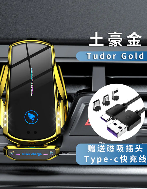 Load image into Gallery viewer, A18 Car Mount Wireless Charger with Auto-Sensing Design
