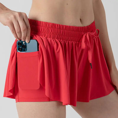 Yoga Running Fitness Tennis Culottes Outfit