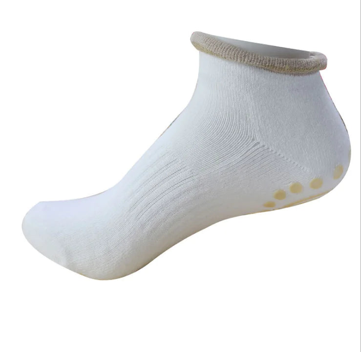 Chaussettes de yoga, Chaussettes d'intérieur, Chaussettes antidérapantes