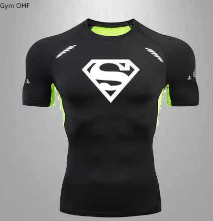 Load image into Gallery viewer, Men&#39;s Sports Quick Dry T Shirt Compression Gym
