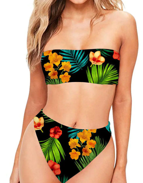 Load image into Gallery viewer, Strapless Two-Piece Sexy Bikini Swimwear
