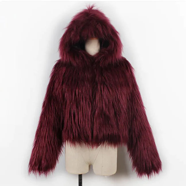 Wool & Faux Fur Jacket