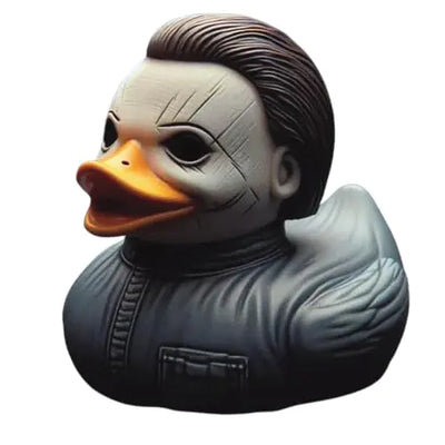 Pato de Personaje Clásico de Película de Terror 3D, Patos de Película de Terror de Halloween, Figuras de Terror Hechas a Mano, Pato de Halloween para Adornos de Escritorio de Casa Espeluznante de Halloween, Accesorios de Decoración de Coche (A)