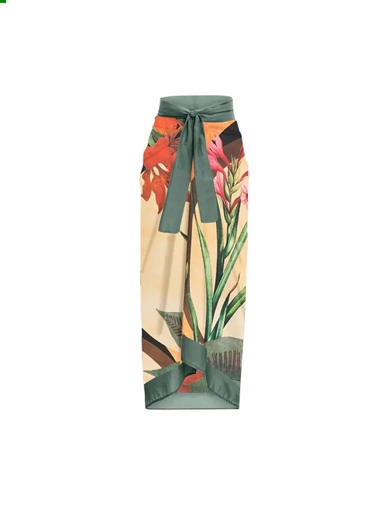 Wholesale Retro One-Piece Slimming Swimwear