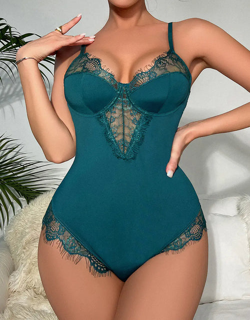 Load image into Gallery viewer, Steel Ring Jumpsuit Lingerie - New Arrival
