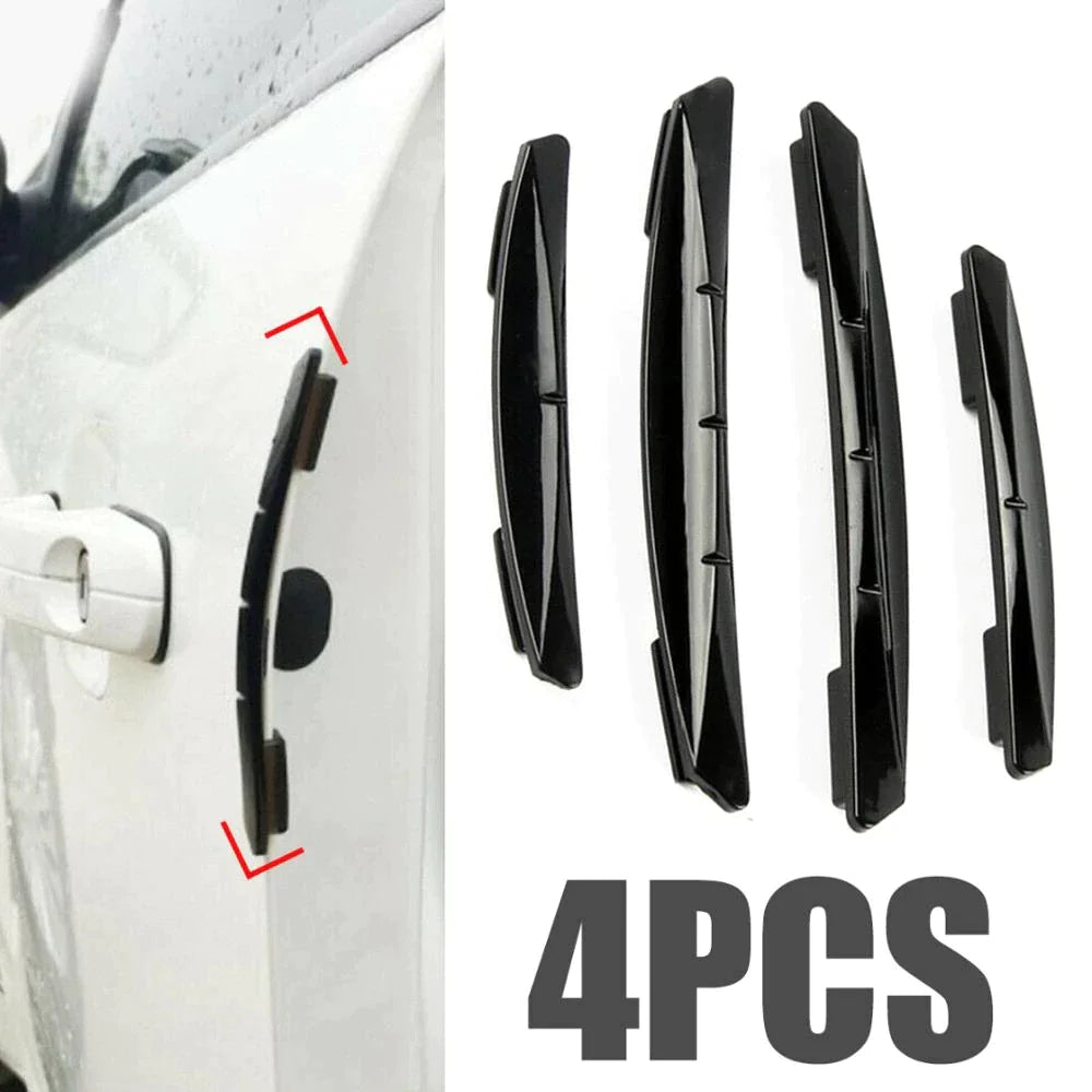 4x Cubierta de Tira Protectora Anticolisión para Borde de Puerta de Coche Accesorios