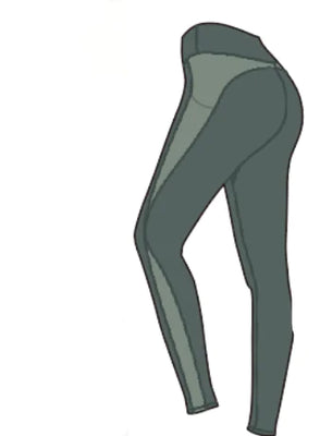 High Elastic Nude Running Fitness Leggings