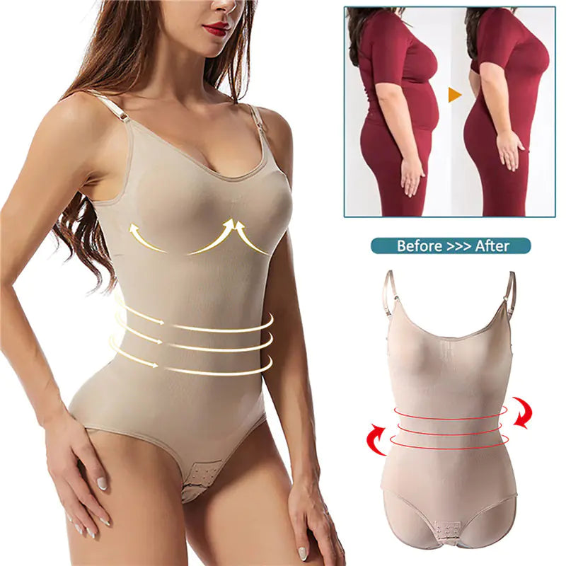 Sous-vêtement gainant liftant ventre et hanches grande taille sans coutures
