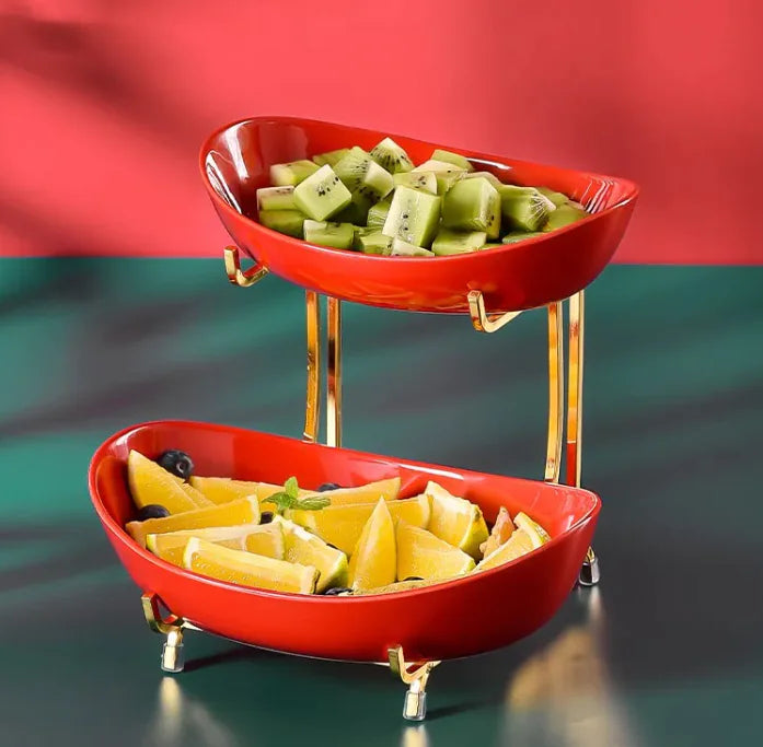 Bandeja de Frutas Casera