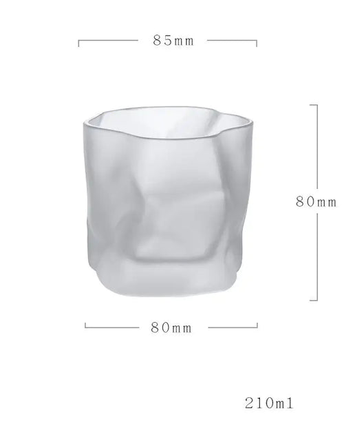 Load image into Gallery viewer, Unique Irregular-Shaped Whiskey Glass

