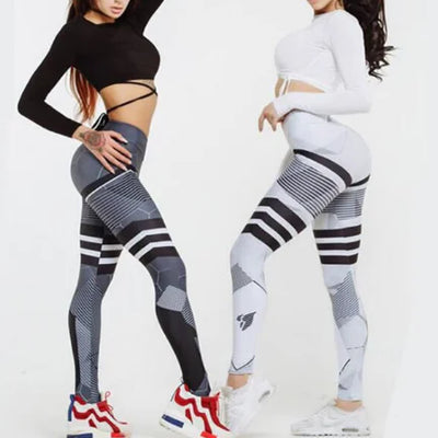 Lettered Sports Pants, Yoga Pants, Leggings