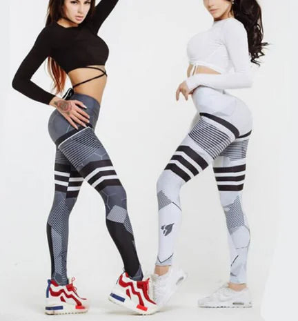 Pantalones deportivos con letras, Pantalones de yoga, Leggings